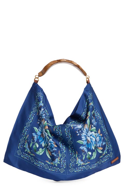Small Satin Scarf Bag