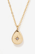 Little Sky Stone Hayley Teardrop Necklace