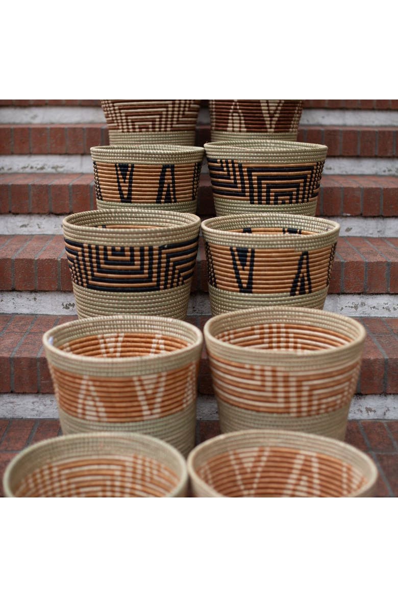 Identity Basket Umuzura, Alternate, color, Golden