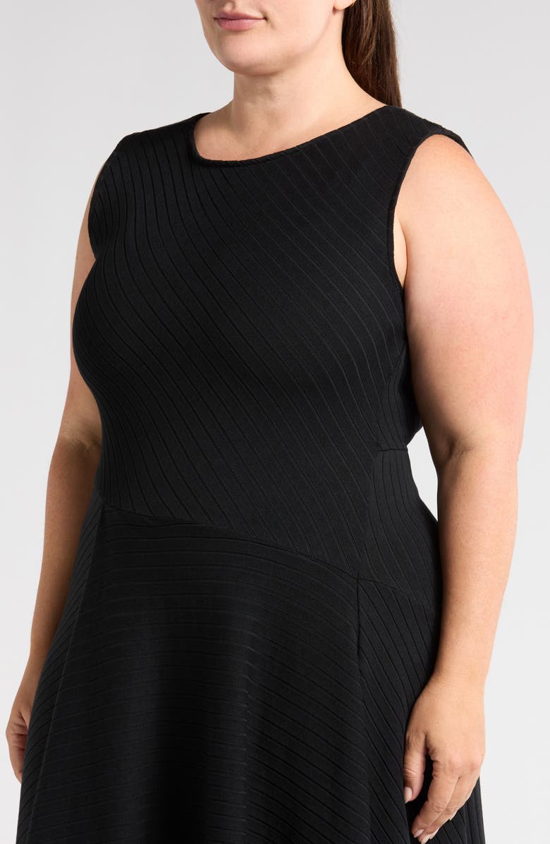 Universal Standard Chryssa Rib Handkerchief Hem Dress, Alternate, color, 