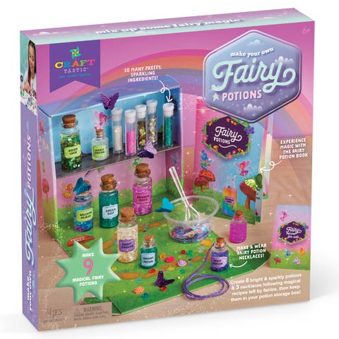 Crafttastic Fairy Potion Kit Diy Fairy Potions Ages 6+