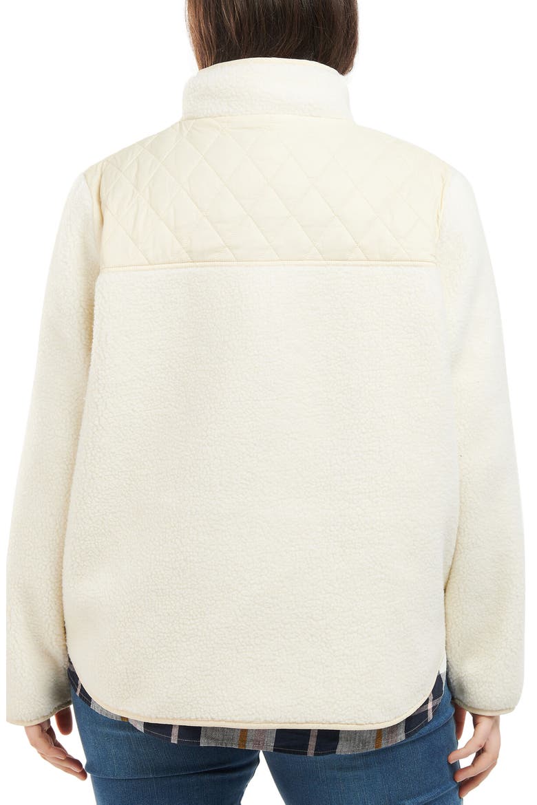 Aspena High Pile Fleece Jacket, Alternate, color, WINTER PEARL