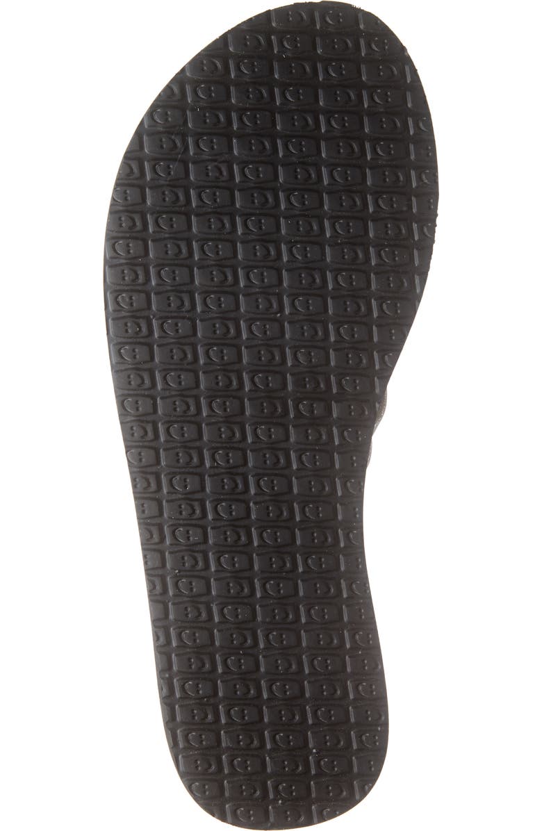 Sanuk Yoga Salty Shimmer Flip Flop, Alternate, color,