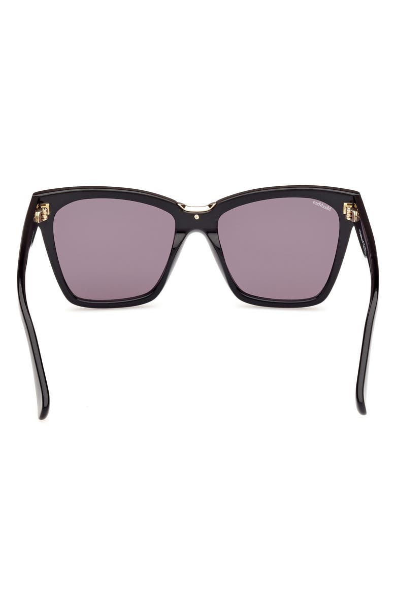 Max Mara 55mm Cat Eye Sunglasses, Alternate, color, 