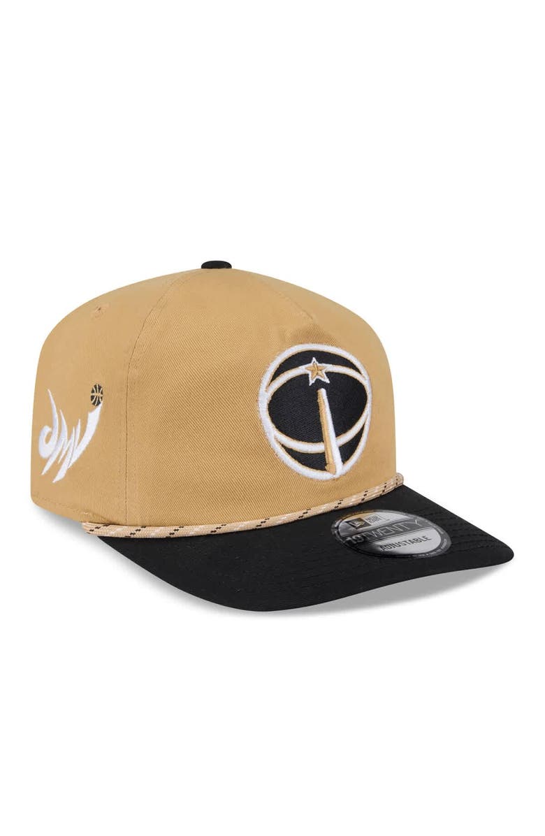 New Era Men's New Era Gold/Black Washington Wizards 2025/26 City Edition 19TWENTY Adjustable Hat, Main, color, Gold