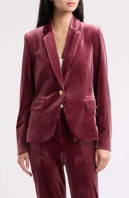 Tahari ASL Velvet Blazer
