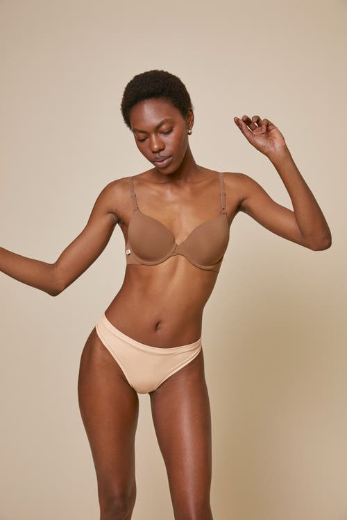 Harper Wilde Base T-shirt Bra In Brown
