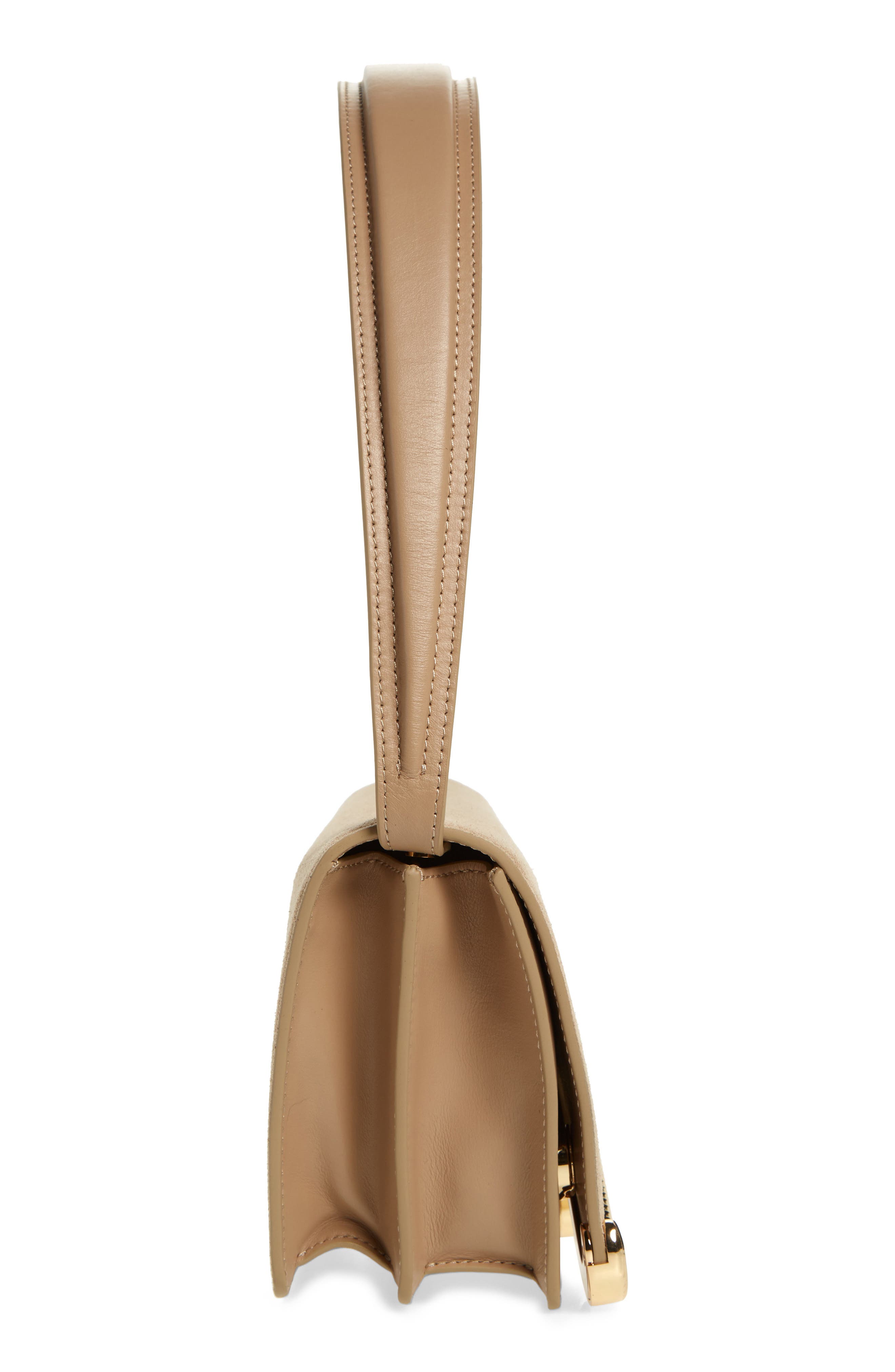 Cult Gaia Livi Leather Shoulder Bag, Alternate, color, 