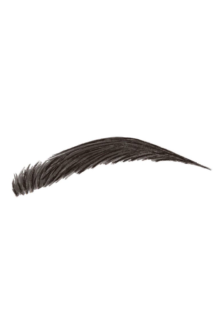 Pomade in a Pencil Brow Shaper & Filler, Alternate, color, SOFT BLACK