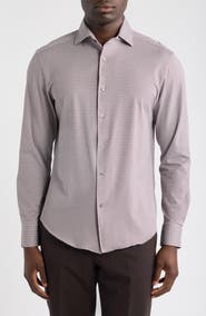 Bugatchi Devon OoohCotton® Print Button-Up Shirt