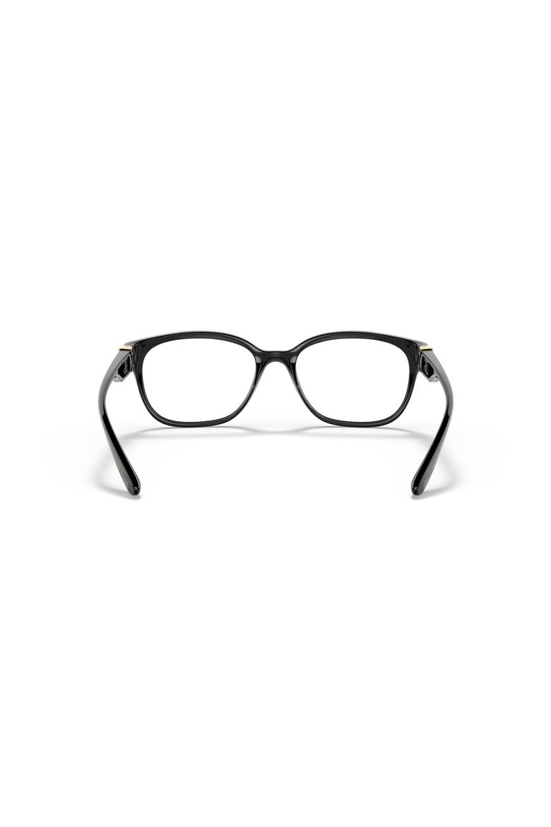 54mm Square Optical Glasses, Alternate, color, BLACK