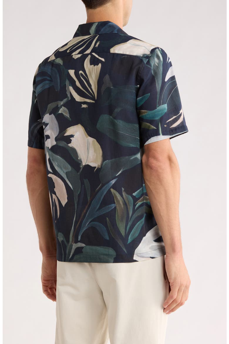 Rognski Tropical Floral Short Sleeve Camp Shirt, Alternate, color, ASSORTED
