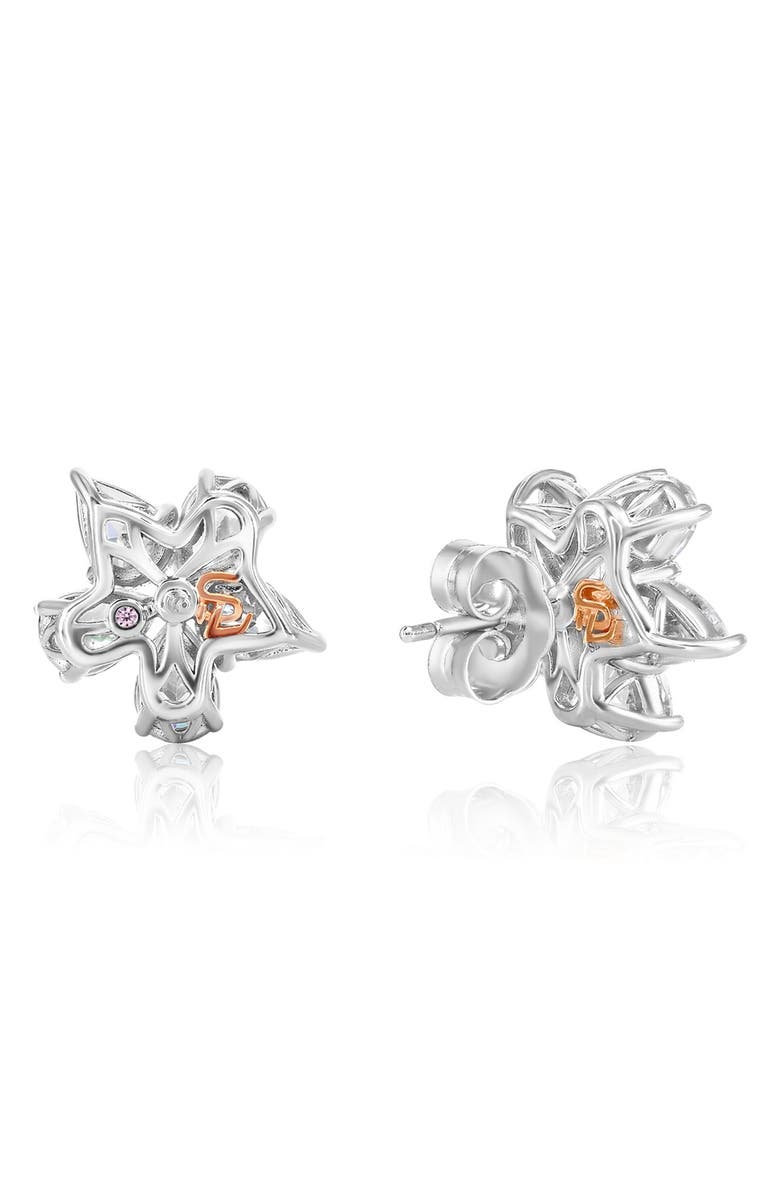 SUZY LEVIAN Cubic Zirconia Flower Cluster Stud Earrings, Alternate, color, White