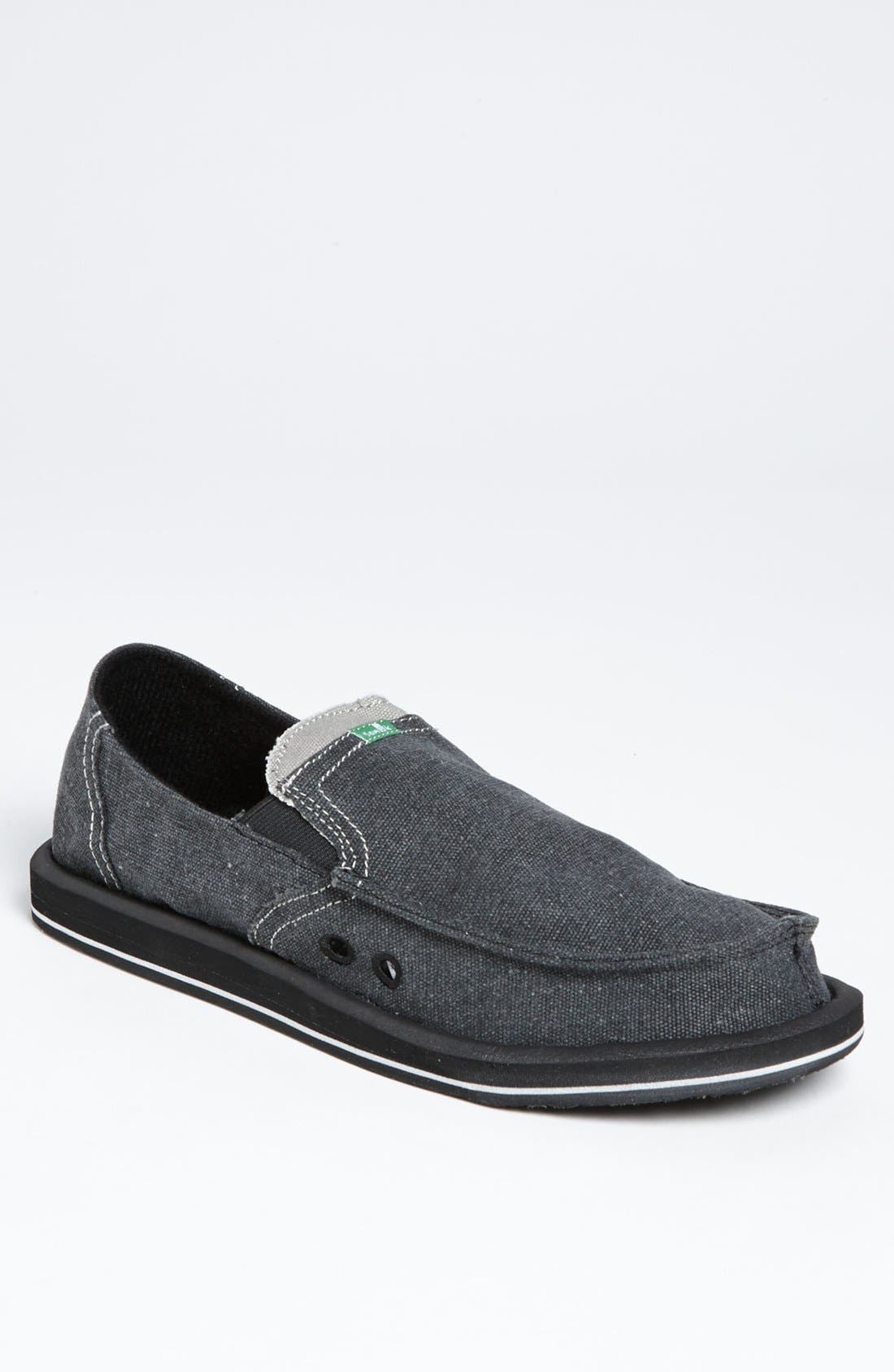 'Pick Pocket' Slip-On, Main, color, CHARCOAL