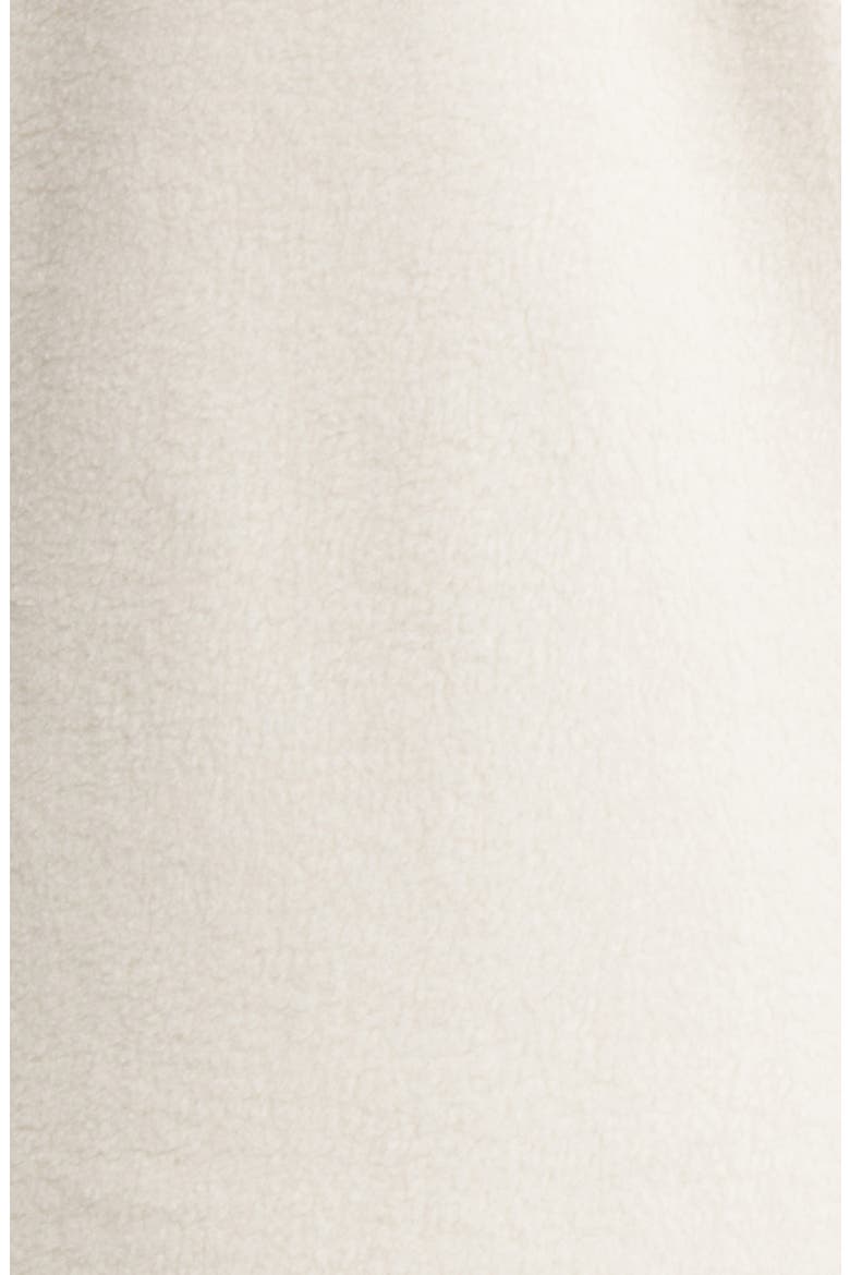 Hooded Fleece Shacket, Alternate, color, IVORY