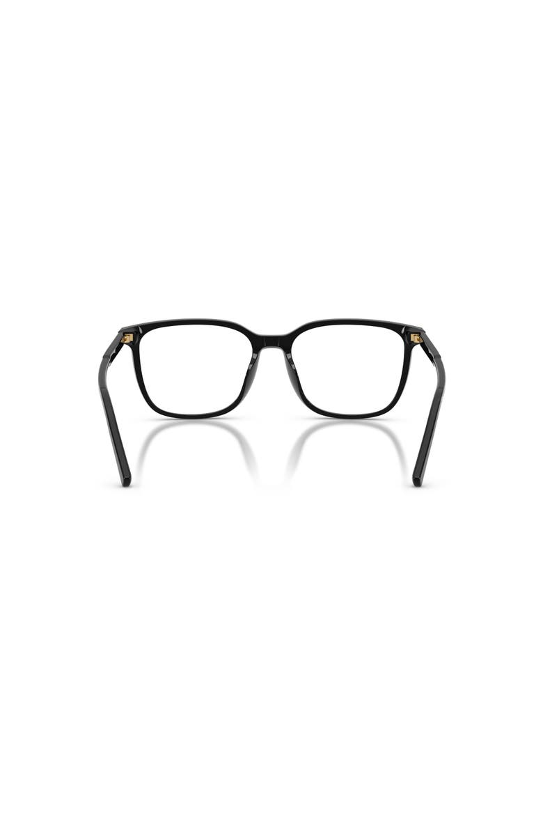 55mm Square optical glasses, Alternate, color, Black