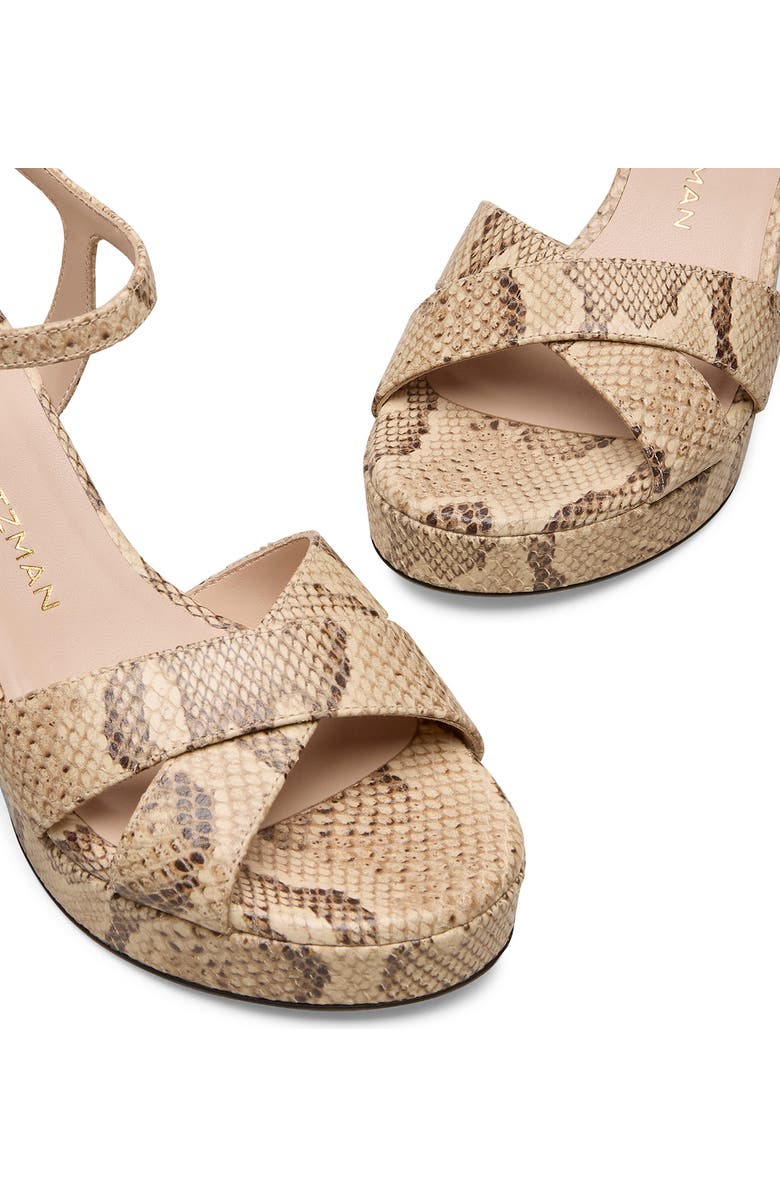 Stuart Weitzman Dayna Platform 80, Alternate, color, Adobe