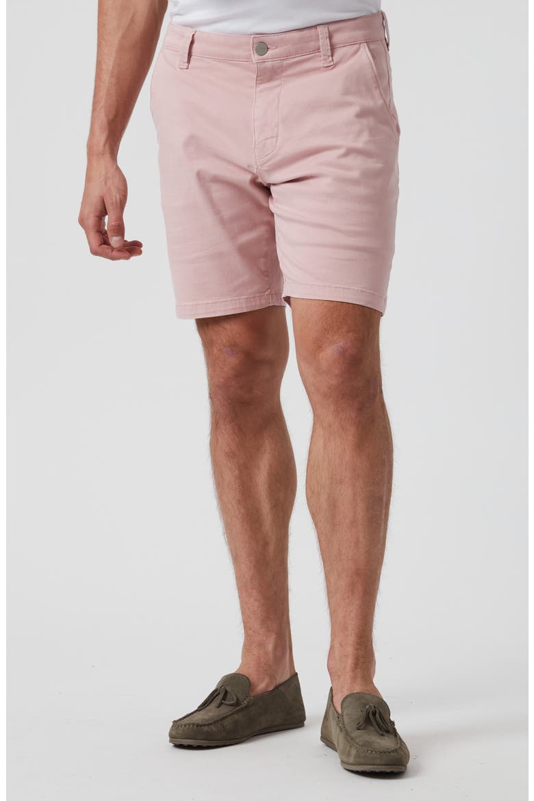 Courage Twill Shorts, Main, color, PINK TWILL