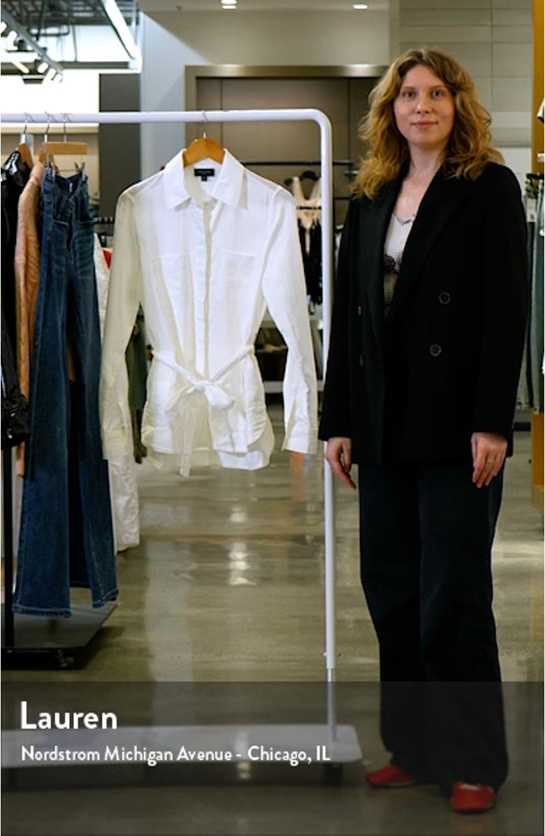 Belted Shirt Jacket, sales video thumbnail