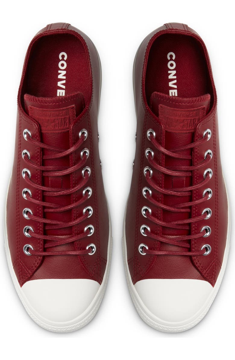 Converse Chuck Taylor<sup>®</sup> Low Top Leather Sneaker, Alternate, color,