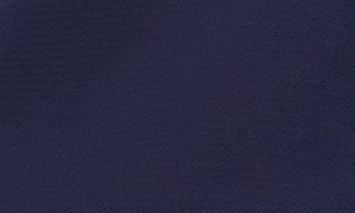 Cece Circle Lace Long Sleeve Pintuck Top In Blue