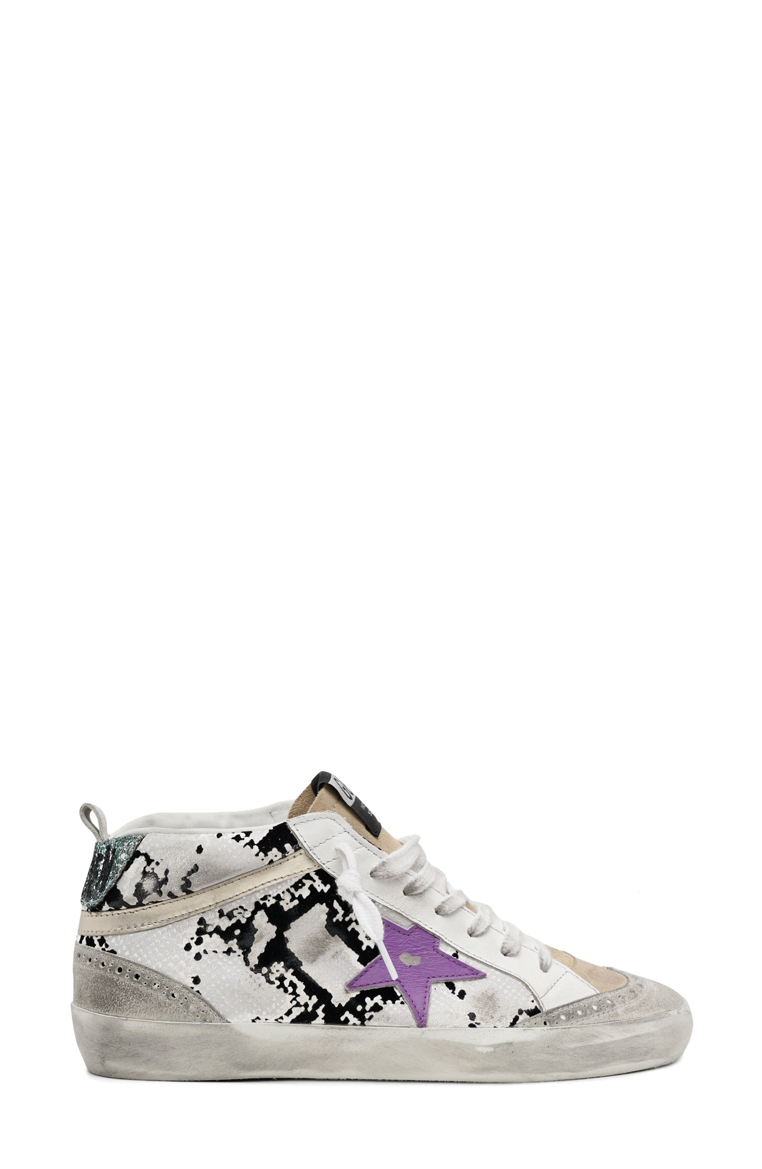 Golden Goose Mid Star Sneaker, Main, color, 