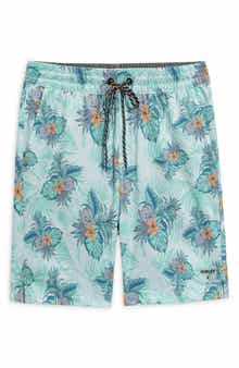 Hurley Tropic Cluster Stripes Volley Swim Shorts