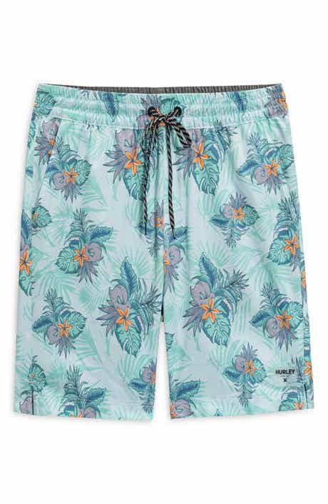 Hurley Tropic Cluster Stripes Volley Swim Shorts