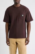 Carhartt Work In Progress Logo Pocket Cotton T-Shirt