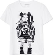 Desigual Choi Lacroix Cotton Graphic T-Shirt