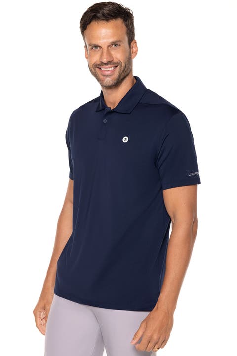 Men's Victory Lap Short Sleeve Polo, UPF 50+ Sun Protection