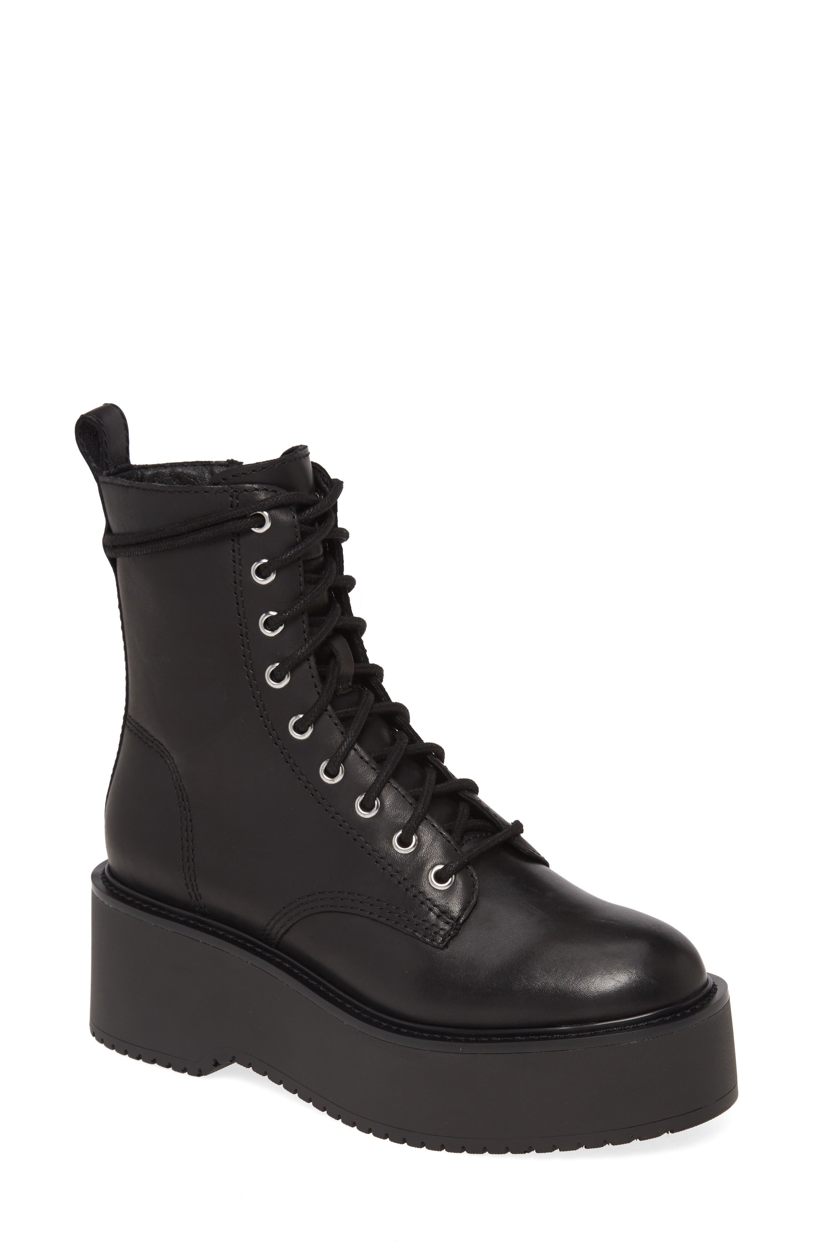 Steve Madden Twister Lace-Up Boot, Main, color, 