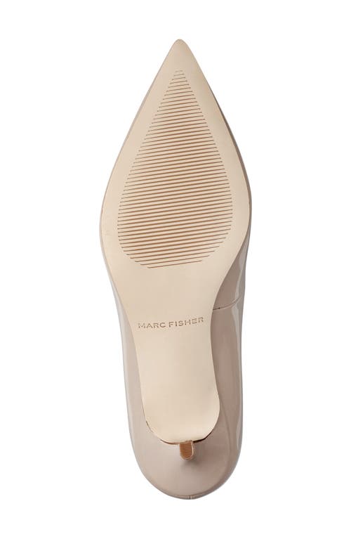Marc Fisher Alola Pointed Toe Pump In Brown