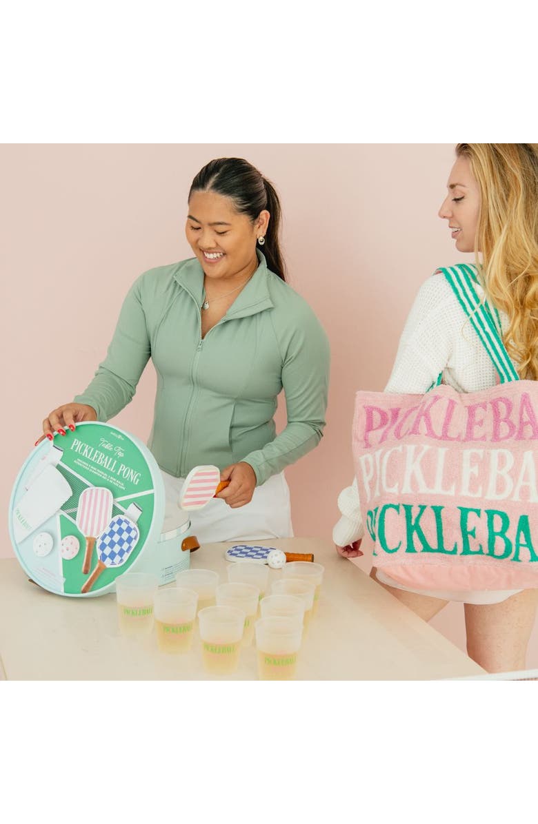 Jollity & Co Pickleball Social Club Table Pong Large Game Set, Alternate, color, Assorted Pre-Pack