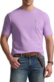 Polo Ralph Lauren Big & Tall Classic Fit Jersey Crewneck Pocket Tee