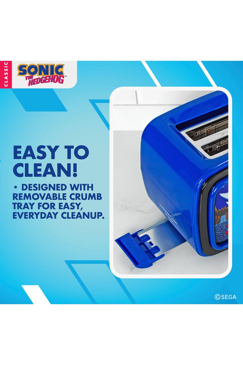 Sonic TV 2-slice Toaster, Alternate, color, None
