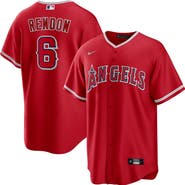 Nike Men's Nike Anthony Rendon Red Los Angeles Angels Alternate Replica Player Name Jersey