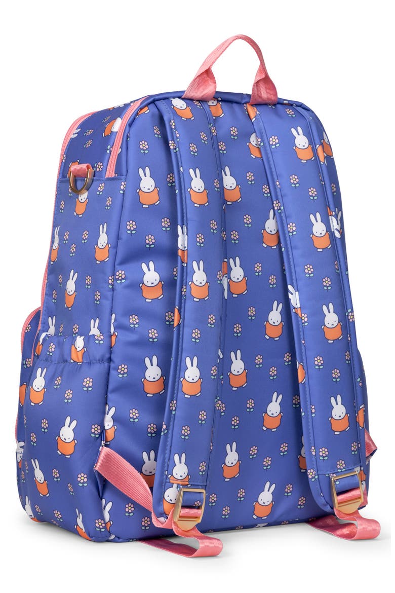 Zealous Water Resistant Diaper Backpack, Alternate, color, FLOWER FIELDS