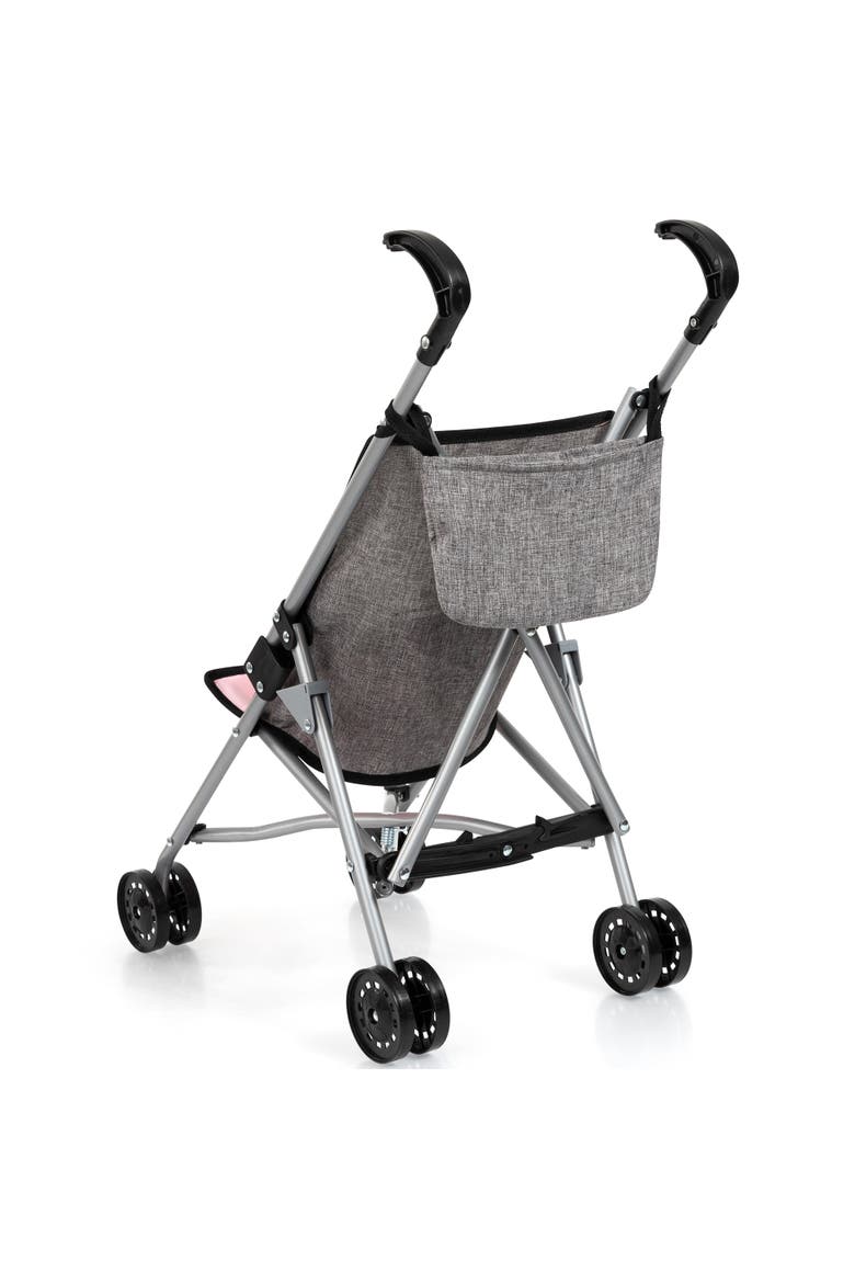 Doll Buggy, Umbrella Push Stroller, Storage, Accessory For Dolls Up To 18 Inches, Toddler 18mo+, Alternate, color, Multicolored