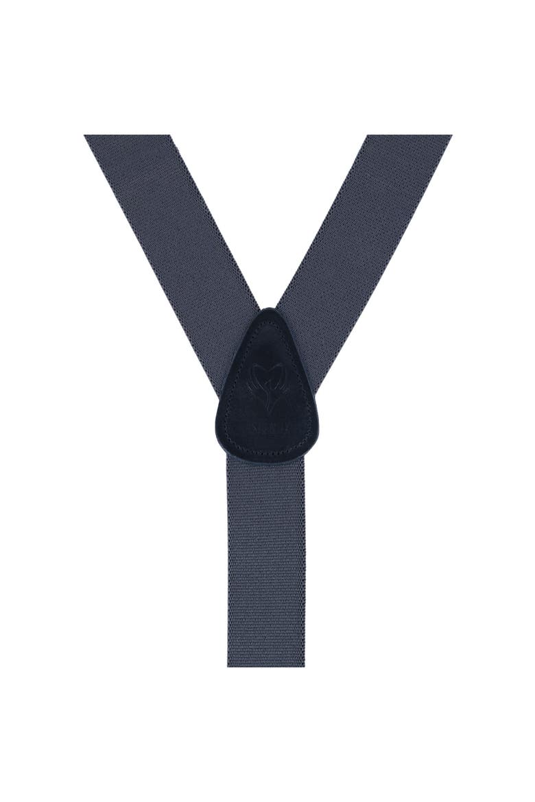 Men's Classic Stretch 1 3/8 inch Convertible Suspenders, Alternate, color, Gray