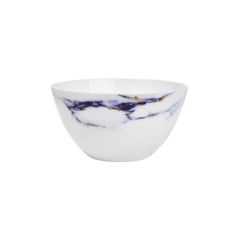Marble Azure Small Vegetable Bowl / All Purpose