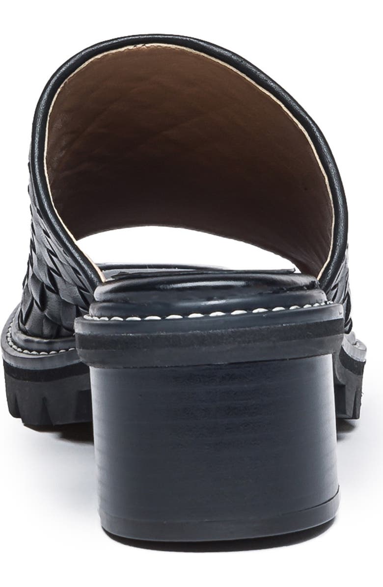 BERNARDO STUDIO Sindy Woven Leather Mule Sandal, Alternate, color,