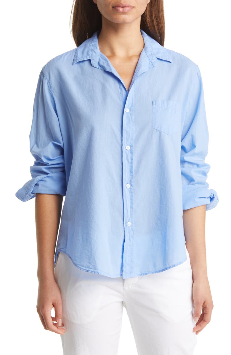 Frank & Eileen Cotton Button-Up Shirt, Main, color,