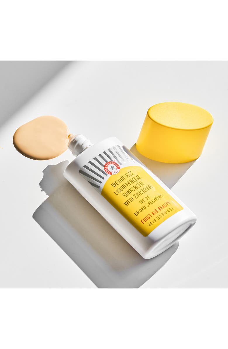 First Aid Beauty Weightless Liquid Mineral Sunscreen SPF 30, Alternate, color, 