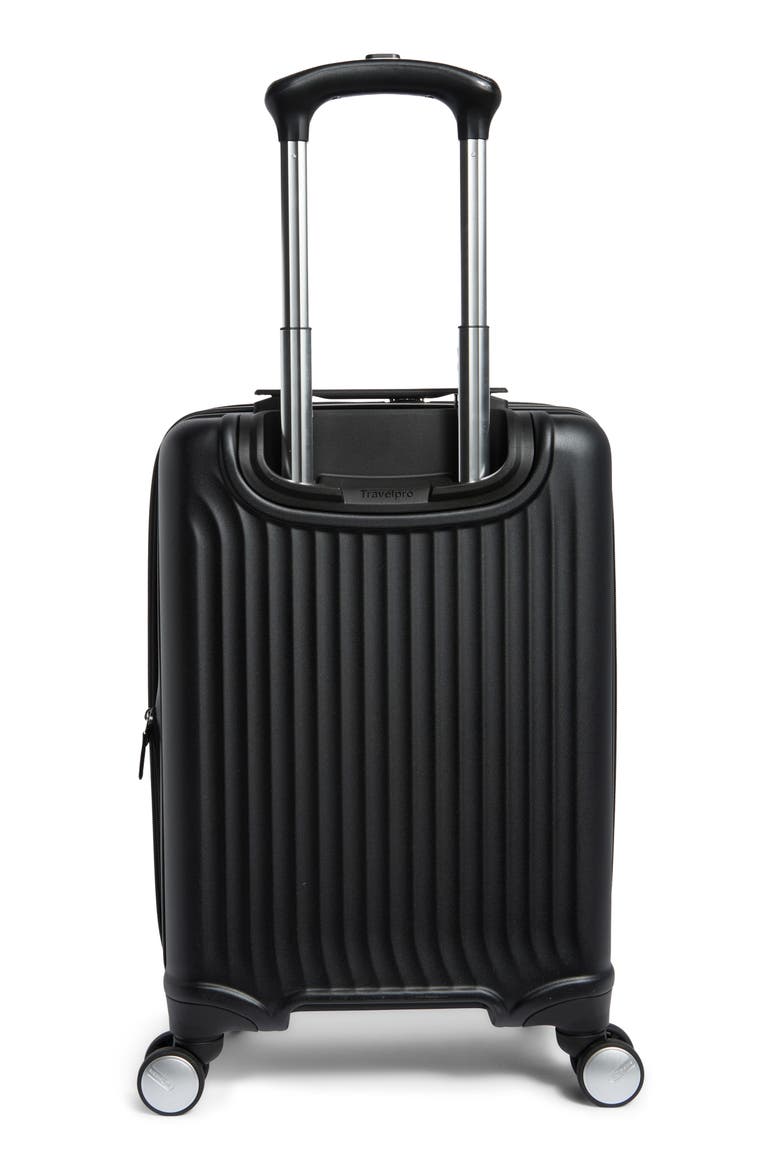 FlightPro 20-Inch Hardside Carry-On Luggage, Alternate, color, BLACK MATTE
