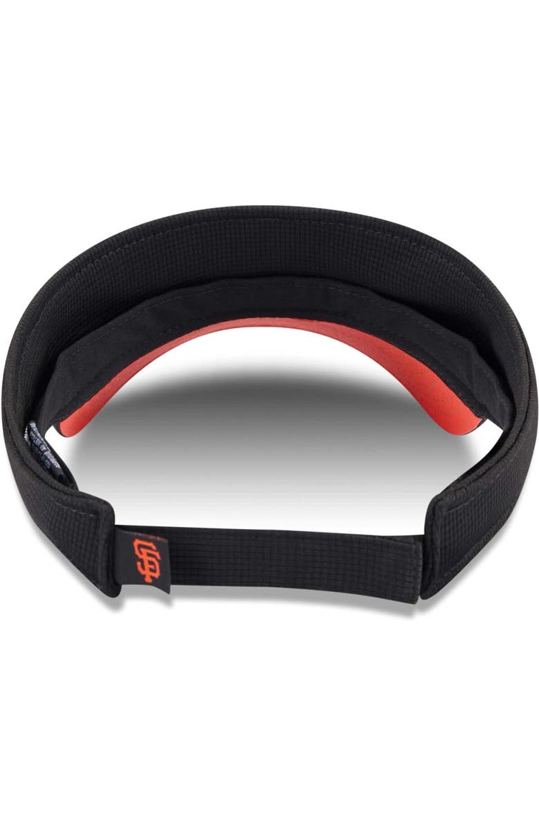 New Era Men's New Era Black San Francisco Giants Gameday Team Adjustable Visor, Alternate, color, 