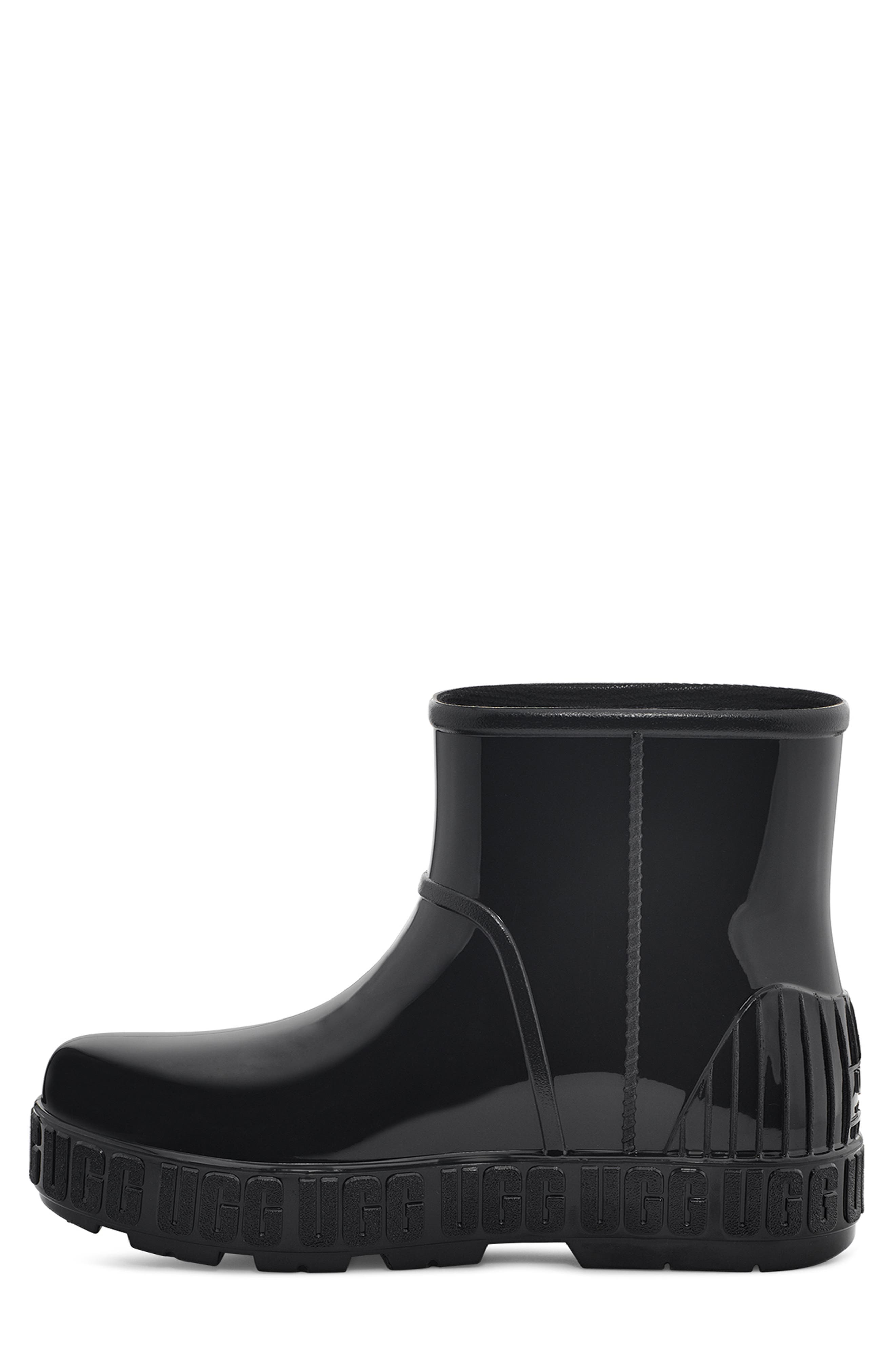 UGG<sup>®</sup> Drizlita Genuine Shearling Lined Rain Boot, Alternate, color, 