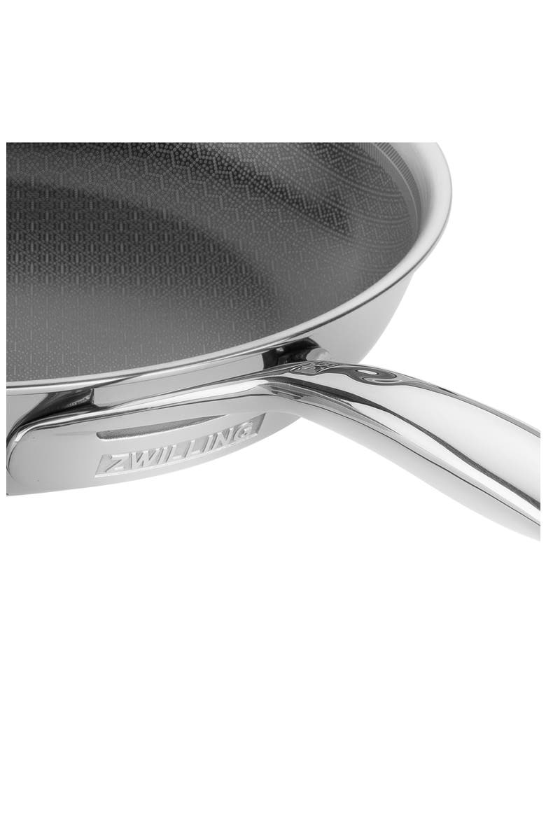 Peak Nonstick Stainless Steel 8-Inch Fry Pan, Alternate, color, STAINLESS STEEL