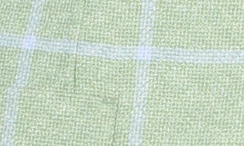 Tailorbyrd Textured Yarn Dyed Windowpane Sport Coat In Olive