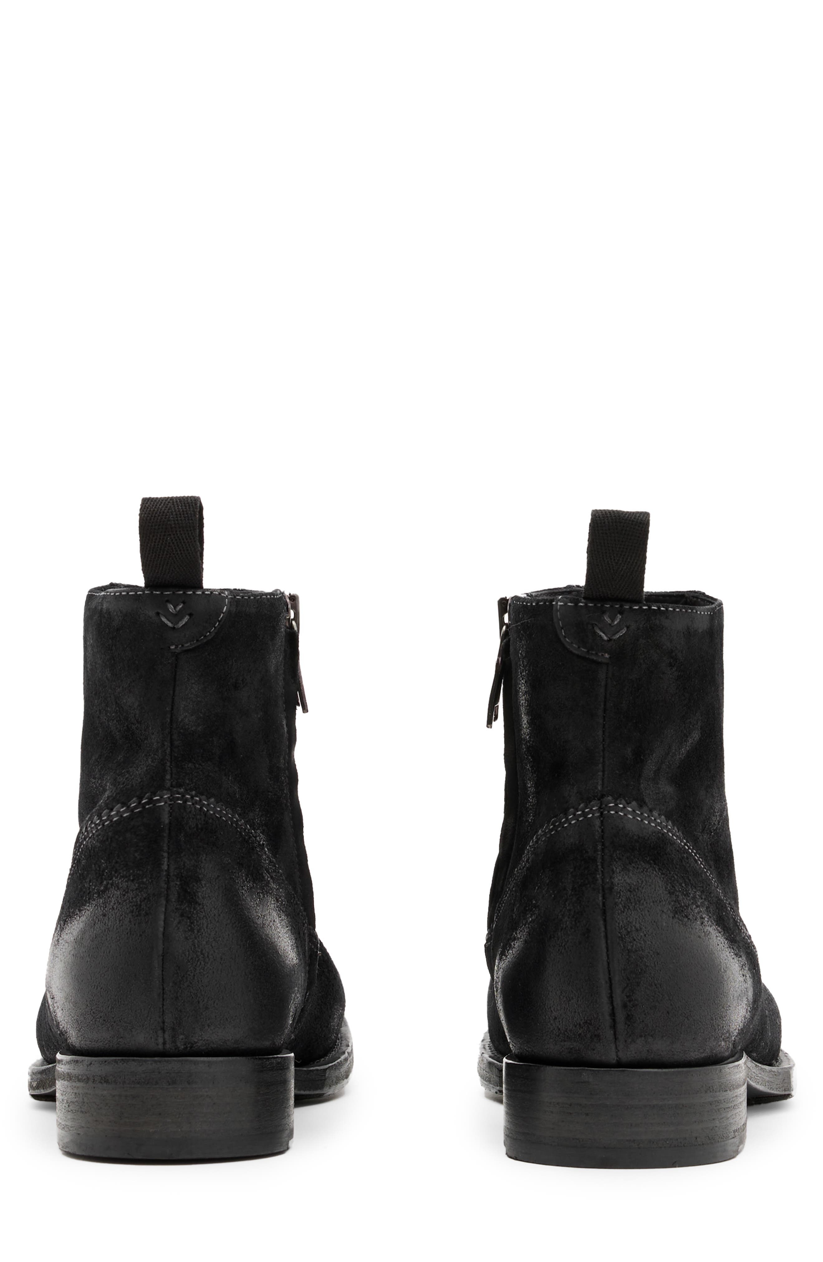 John Varvatos Fleetwood Zip Boot, Alternate, color, 